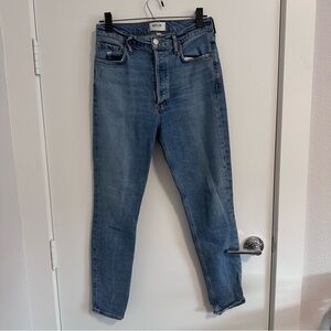 Agolde high rise denim